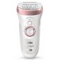 Braun Silk-épil 9 SkinSpa Wet & Dry Epilator, White - SE9980