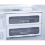 Sharp No-Frost Refrigerator, 605  Liters, Inverter Motor, Stainless Steel- SJ-FE87V-SS