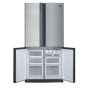 Sharp No-Frost Refrigerator, 605  Liters, Inverter Motor, Stainless Steel- SJ-FE87V-SS