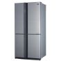Sharp No-Frost Refrigerator, 605  Liters, Inverter Motor, Stainless Steel- SJ-FE87V-SS