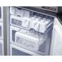 Sharp No-Frost Refrigerator, 605  Liters, Inverter Motor, Stainless Steel- SJ-FE87V-SS