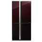 Sharp No-Frost Refrigerator, 605  Liters, Inverter Motor, Red- SJ-FS87V-RD