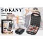 Sokany Donuts Maker, 1 Plate, 1200 Watt, Black - SK-08023
