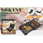 Sokany Electric Grill, 2000 Watt, Black - SK-08047