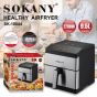 اير فراير سوكاني، 9.5 لتر، 2200 وات، اسود وفضي - SK-10044 