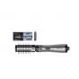 Sokany Ceramic Straightening Brush, Black and Grey - SK-15006