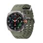 Samsung Galaxy Watch Ultra Smart Watch - Silver Case and Green Strap