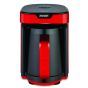 ماكينة قهوة تركي اس سمارت، 4 اكواب، 535 وات، احمر - SCM187T