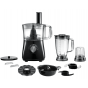 Smart Electric Food Processor, 1500 Watt, Black - SFP500E