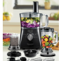 Smart Electric Food Processor, 1500 Watt, Black - SFP500E