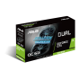 Asus Dual GeForce GTX 1660 OC Graphics Card, 6GB GDDR6, Black - GTX1660S-O6G-EVO
