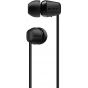 Sony In-ear Wireless Earphones with Microphone, Black - WI-C200/B