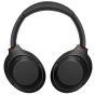 Sony WH-1000XM4 Wireless Headphones with Microphone, Black - WH-1000XM4 B
