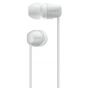 Sony Wireless Earphones with Microphone, White - WI-C200 W