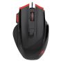 Spirit Of Gamer Wired Optical Mouse with Mouse Pad, Black - PRO-M3