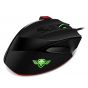 Spirit Of Gamer Wired Optical Mouse with Mouse Pad, Black - PRO-M3