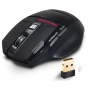 Spirit Of Gamer Optical Wireless Gaming Mouse, Black - PRO-M9