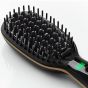 Mienta Gold Bliss Hair Straightening Brush, Black - SB43206A 