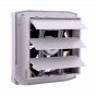 Tornado Bathroom Ventilating Fan, 25cm, Grey/Black - TVS-25BG