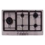 Nardi Built-in Gas Hob, 5 Burners, Silver- VG59EAVX