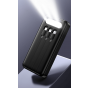 Matrix Power Bank, 20000 mAh, 5 Ports and 3 Cables, Black -  N82