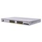 Cisco Switch, 24 Ethernet Ports, 195W, White - CBS350-24P-4G-EU