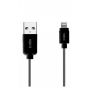 SBS Lightning Cable, 1 Meter, Black - TECABLEUSBIP5K