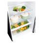 LG No Frost Refrigerator with Inverter Motor, 506 Liters, Black - GN-C722HGGL