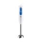 Braun Hand Blender with Beaker, 600ml, 600 Watt, White and Blue - MQ20001MWH