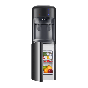 Koldair Classic Hot and Cold Water Dispenser With Fridge, 2 Taps - Black