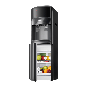 Koldair Classic Hot and Cold Water Dispenser With Fridge, 2 Taps - Black