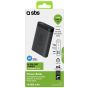 SBS Pocket Power Bank, 10000mAh, 3 Ports - Black