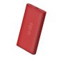 SBS Portable Power Bank, 4000mAh, 1 USB Port - Red