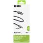 SBS Micro USB Charge and Data Transfer Cable, 1 Meter, Denim - TECABLEMICROJEAN