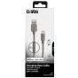 SBS Lightning Cable, 1 Meter, Silver - TECABLEUSBIP5BDS