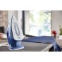 Tefal EasyGliss Plus Steam Iron, 2500 Watt, Blue White - FV5735E0