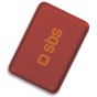 SBS Compact Power Bank, 4000mAh, 1 Port - Red