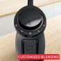 Moulinex Optichef Hand Blender with Attachments, 800 ml Beaker, 1000 Watts, Black - DD6552EG
