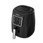 Tornado Digital Air Fryer, 4 Liters, 1550W, Black and Silver - THF-1554D-XL-BS