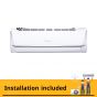 Tornado Spilt Air Conditioner, 1.5 HP, Cooling Only, White - TH-C12BEE