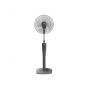 Tornado Stand Fan, 16 Inch, Grey - TSF-74