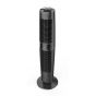 Tornado Tower Fan with Remote Control, Black - TTF-45/360