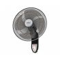 Tornado Wall Fan Without Remote Control, 18 Inch, Black - EPS-18
