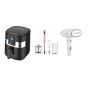 Tornado Air Fryer, 1300 Watt, THF-133D with Tornado Hand Blender, 250 Watt, HB-250T and Tornado Foldable Steam Iron, 1000 Watt, TST-HS1000P