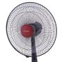 Tornado Stand Fan without Remote Control, 18 Inch, Red/Black - TSF-18XW
