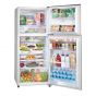 Toshiba No Frost Refrigerator, 355 Liters, Silver - GR-EF40P-T-S