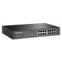 TP-Link Gigabit Switch, 16 Ports, Black - TL-SG1016D