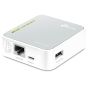 TP-Link Portable 3G/4G Wireless N Router, 3 Ports, White - TL-MR3020