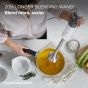 Kenwood Triblade XL Hand Blender with Attachments, 500ml, 850W, White - HBM40.306WH