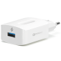 Ttec SpeedCharger QC Wall Charger with Micro USB Cable, 1 Port, White - 2SCQC01M